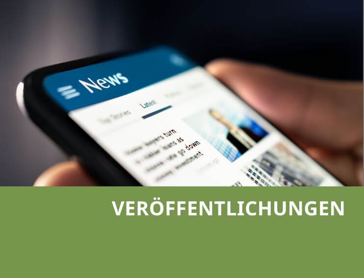 Newsportal auf Smartphone